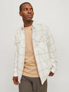 JACK & JONES Karo Overshirt Cloud Dancer