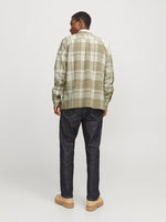 JACK & JONES Karo Overshirt White Pepper