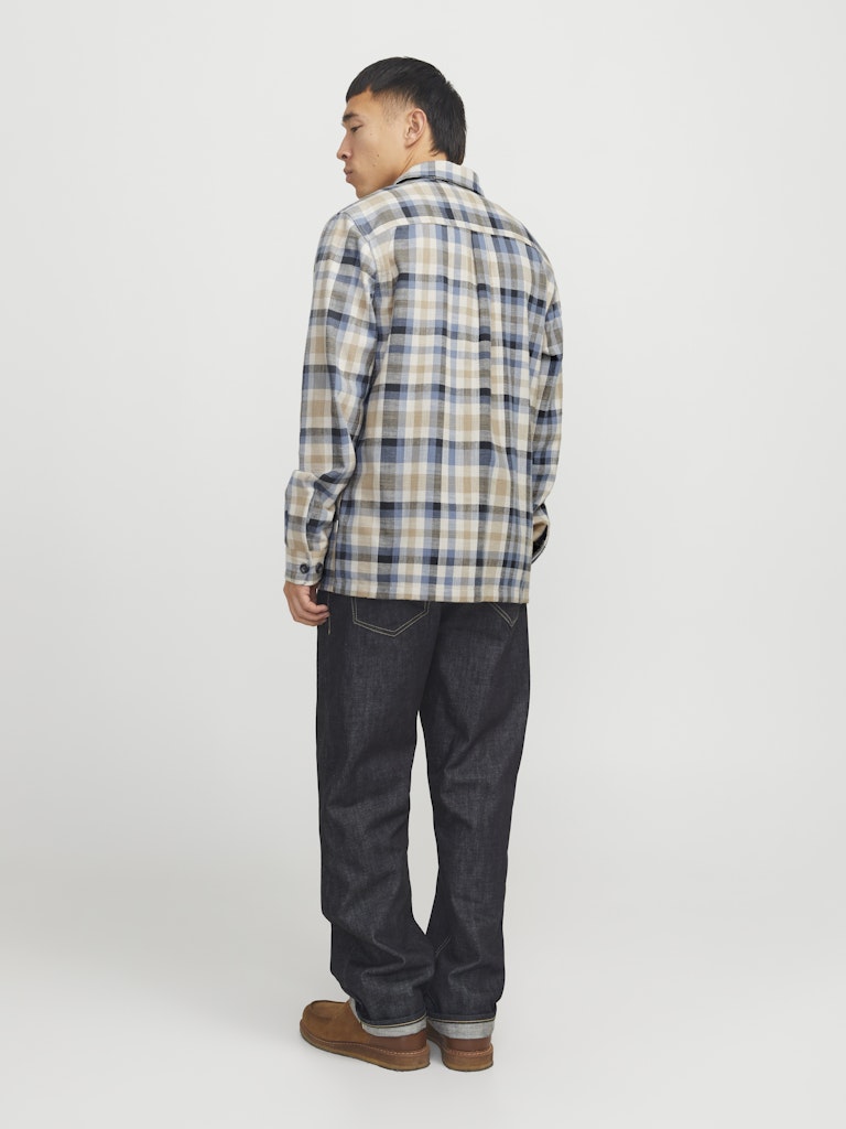 JACK & JONES Karo Overshirt Chambray Blue