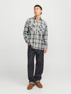 JACK & JONES Karo Overshirt Chambray Blue