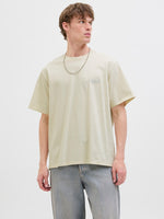 JACK & JONES Backprint T-Shirt Antique White