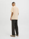 JACK & JONES Strick Polo Moonstone Cloud Dancer