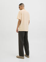 JACK & JONES Strick Polo Moonstone Cloud Dancer