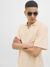 JACK & JONES Strick Polo Moonstone Cloud Dancer