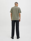JACK & JONES Strick Polo Dried Sage Black