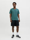 JACK & JONES V Neck T-Shirt Deep Teal