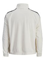 JACK & JONES Frottee Sweatjacke Cloud Dancer