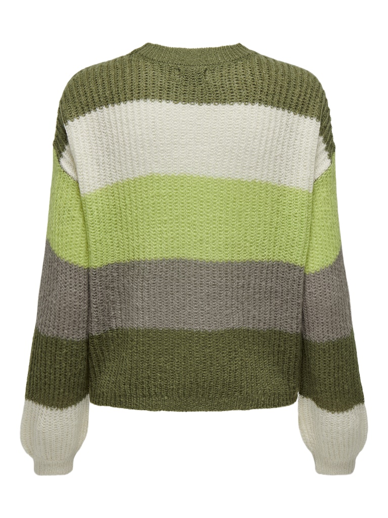 JDY Streifen Pullover Winter Moss