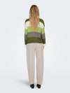 JDY Streifen Pullover Winter Moss