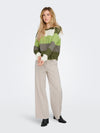 JDY Streifen Pullover Winter Moss