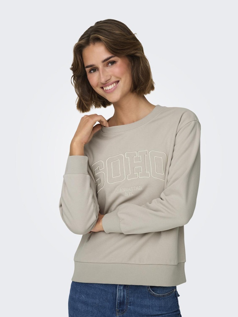 JDY Sweatshirt Chateau Gray Soho