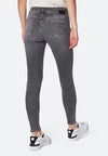 MAVI Super Skinny Jeans Adriana Dark Grey Distressed Glam