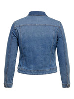 ONLY CARMAKOMA Jeans Jacke Light Blue Denim