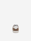 ONLY SHOES Velours Sneaker Walnut