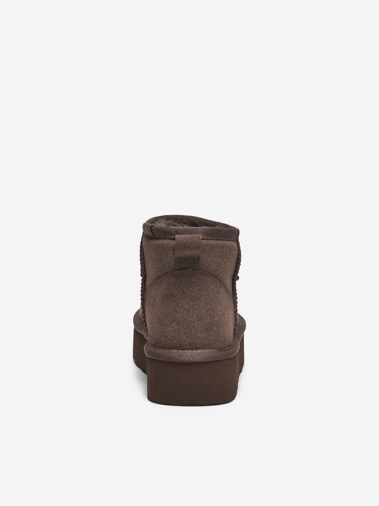 ONLY SHOES Gefütterte Teddy Boots Chestnut