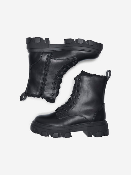 ONLY SHOES Gefütterte Boots Black
