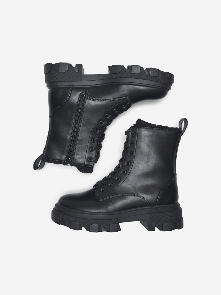 ONLY SHOES Gefütterte Boots Black