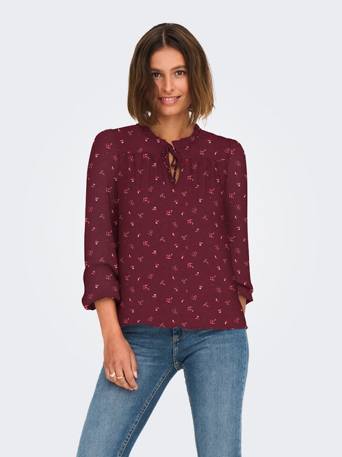 ONLY Bluse Windsor Wine
