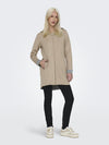 ONLY Sweat Jacke Simply Taupe