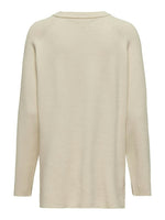 ONLY O Neck Pullover Birch