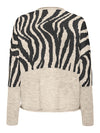 ONLY Pullover Zebra Whitecap Gray Pirate Black