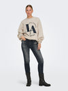 ONLY Sweatshirt Birch Melange