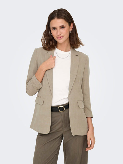 ONLY Leinen Blazer Coriander