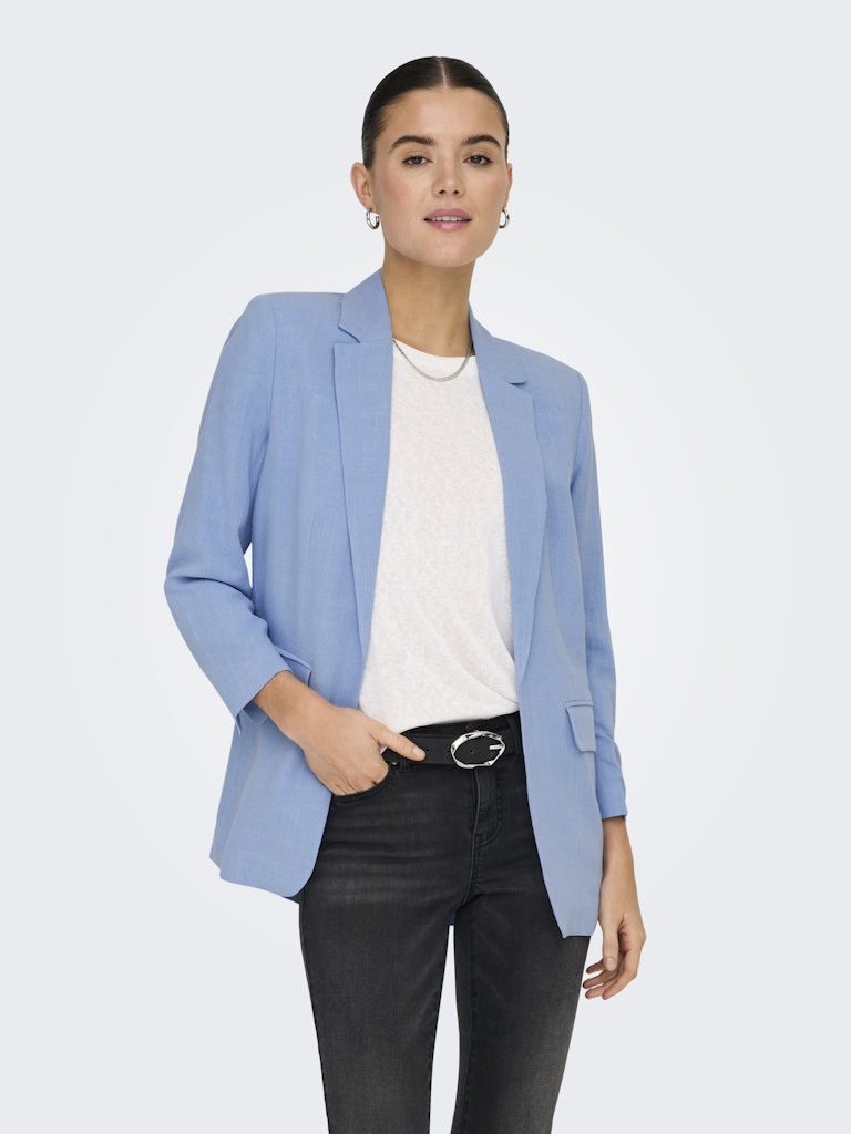ONLY Leinen Blazer Bel Air Blue