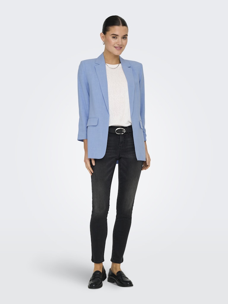 ONLY Leinen Blazer Bel Air Blue