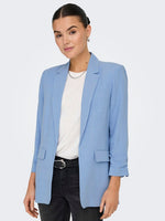 ONLY Leinen Blazer Bel Air Blue