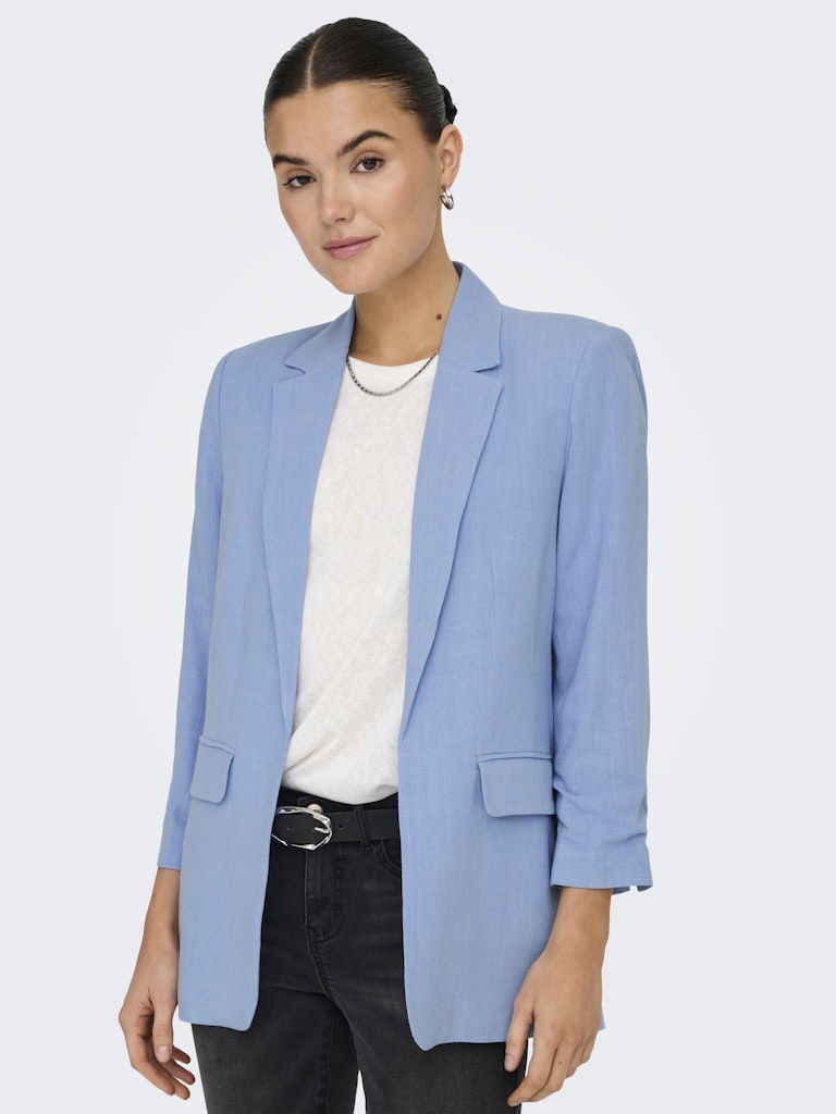 ONLY Leinen Blazer Bel Air Blue