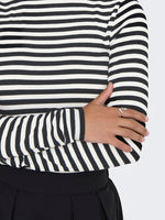 ONLY T-Shirt Black White