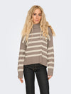 ONLY Highneck Pullover Fungi Birch