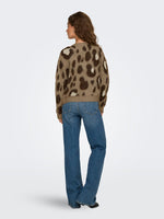 ONLY Strick Cardigan Cocoa Créme Chestnut