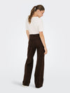 ONLY Highwaist Wide Leg Leo Jeans Chicory Coffee