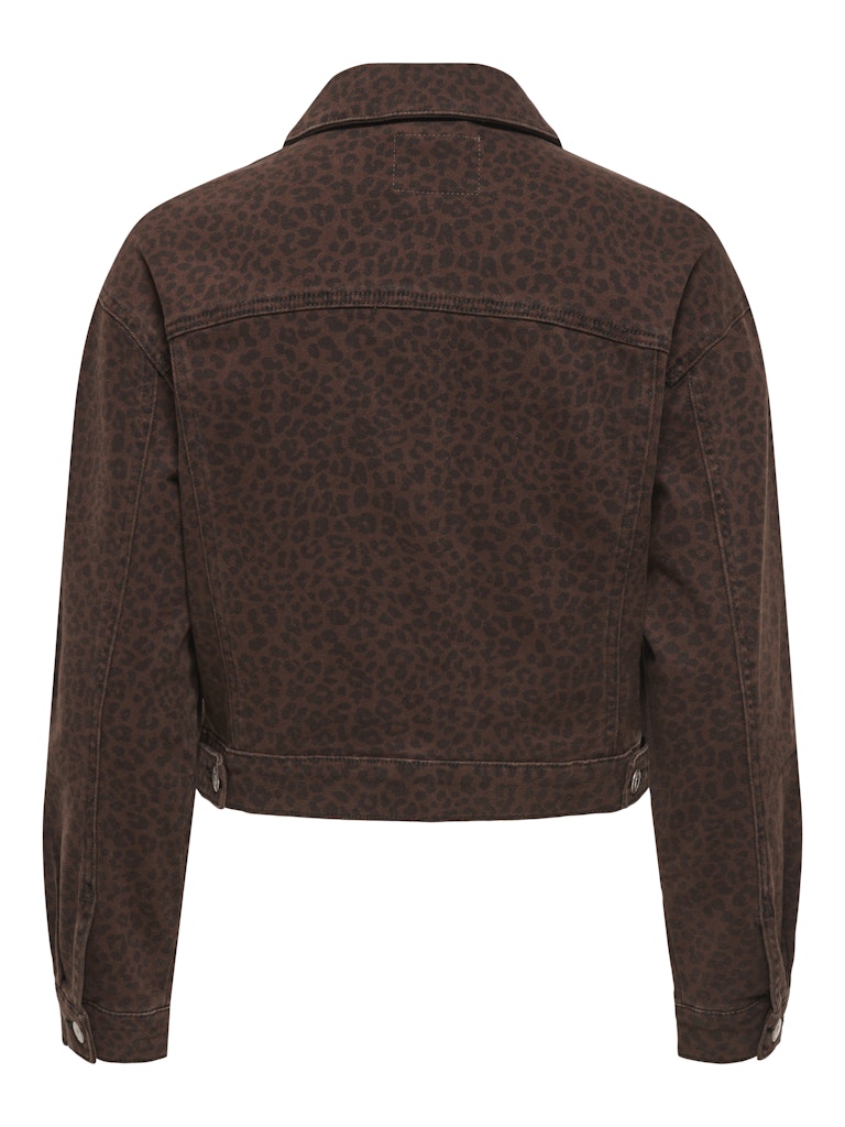 ONLY Leo Jeans Jacke Chicory Coffee – Rohbau