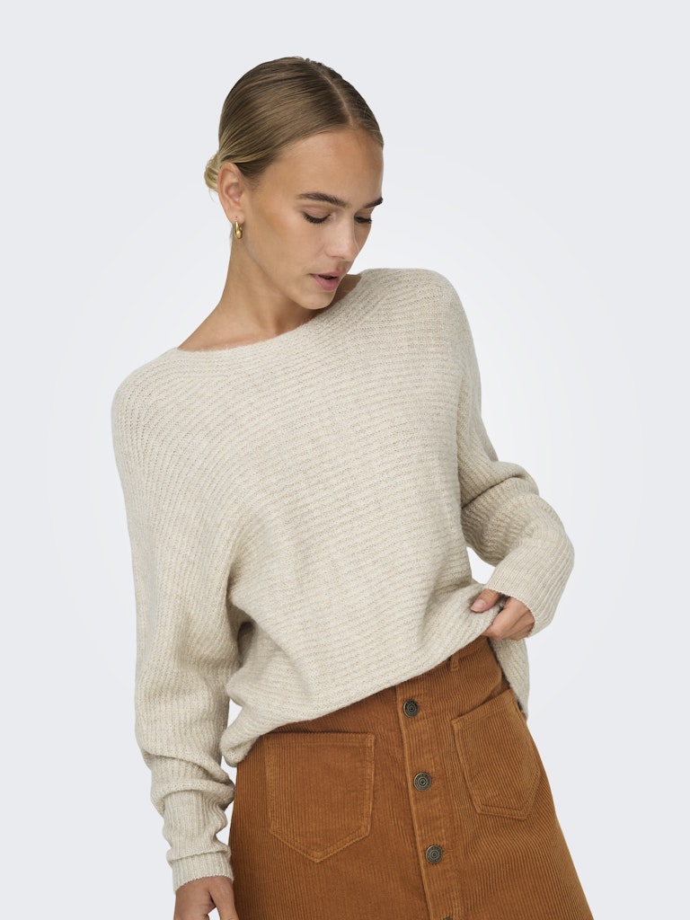 ONLY Pullover Ecru Melange