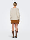 ONLY Pullover Ecru Melange