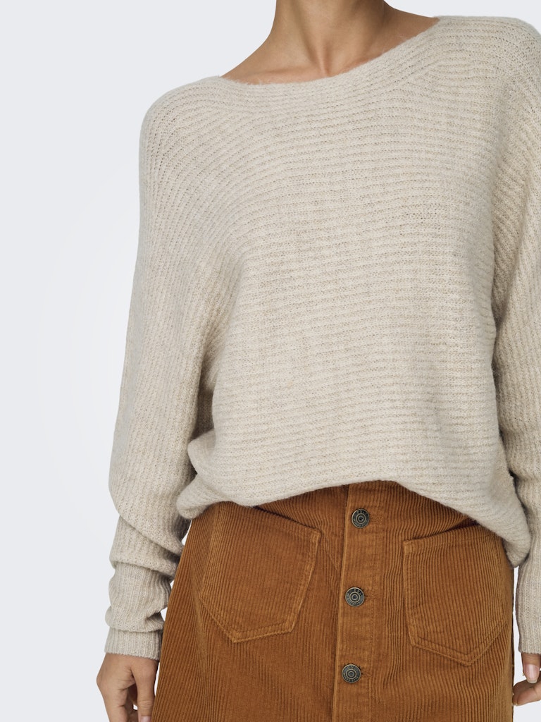 ONLY Pullover Ecru Melange