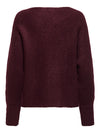ONLY Pullover Mauve Wine Melange