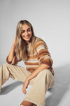ONLY Wide Fit Cord Hose Oatmeal