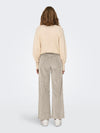ONLY Wide Fit Cord Hose Oatmeal