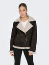 ONLY Aviator Jacke Chocolate Torte