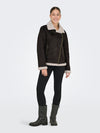 ONLY Aviator Jacke Chocolate Torte