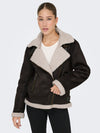 ONLY Aviator Jacke Chocolate Torte