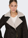 ONLY Aviator Jacke Chocolate Torte