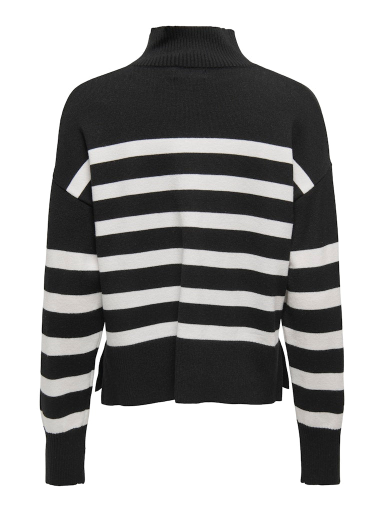 ONLY Highneck Pullover Black Clod Dancer