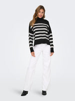 ONLY Highneck Pullover Black Clod Dancer