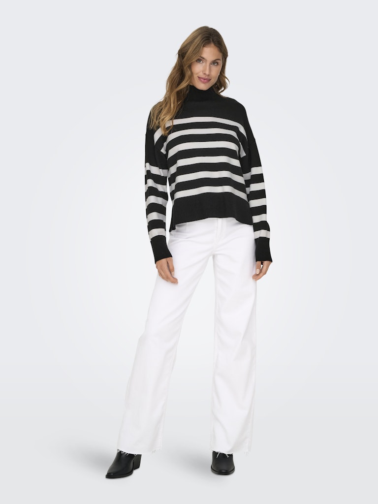 ONLY Highneck Pullover Black Clod Dancer