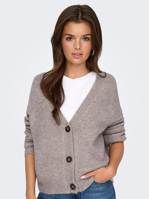 ONLY Cardigan Woodsmoke Melange